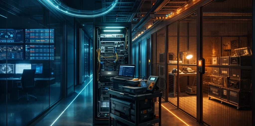 FLM first line maintenance escalation hierarchy in hyperscale colocation