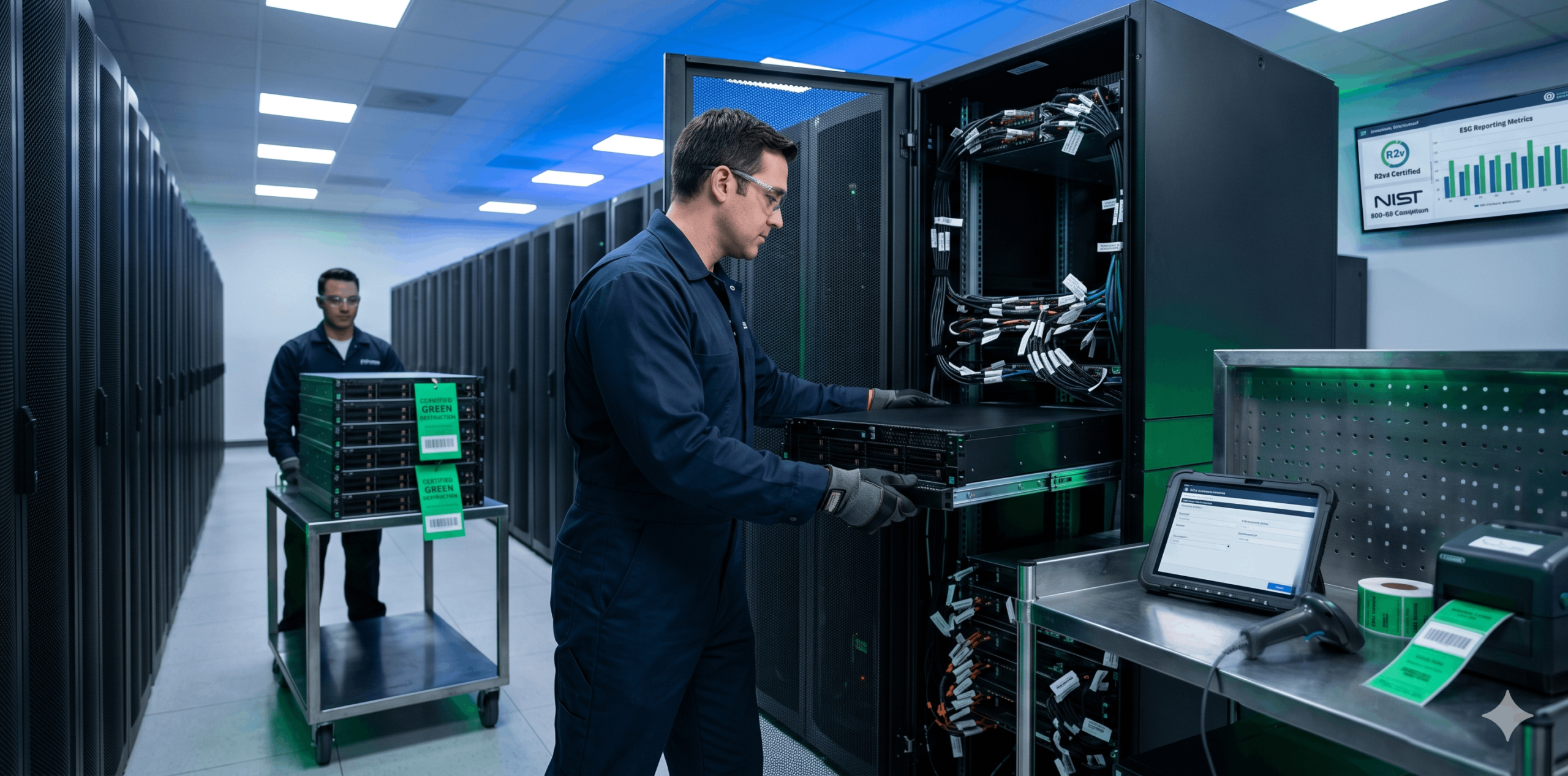 Data Center Decommissioning: A Complete Guide to Certified Green Destruction