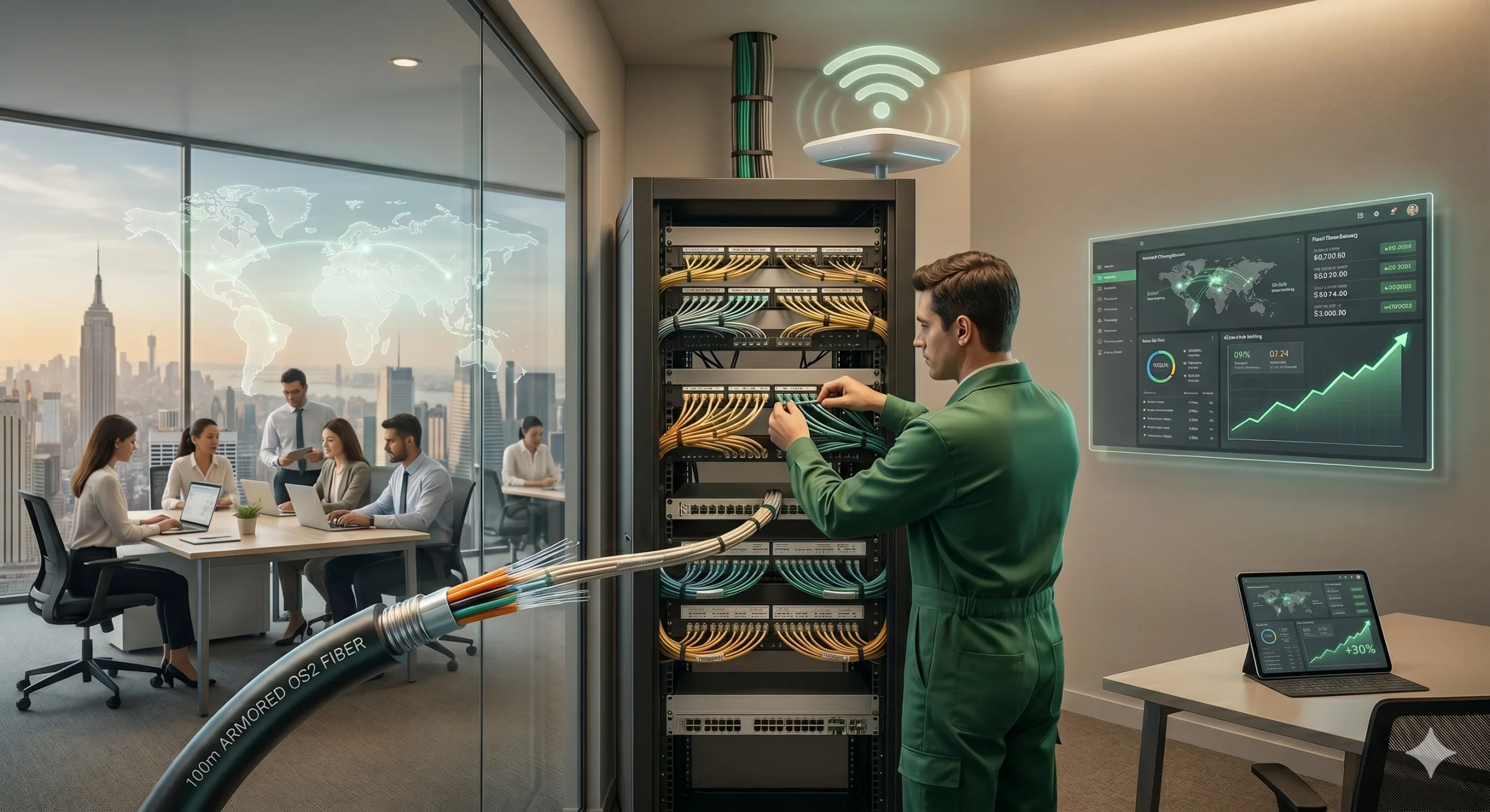 Structured Cabling & Wi-Fi Networks