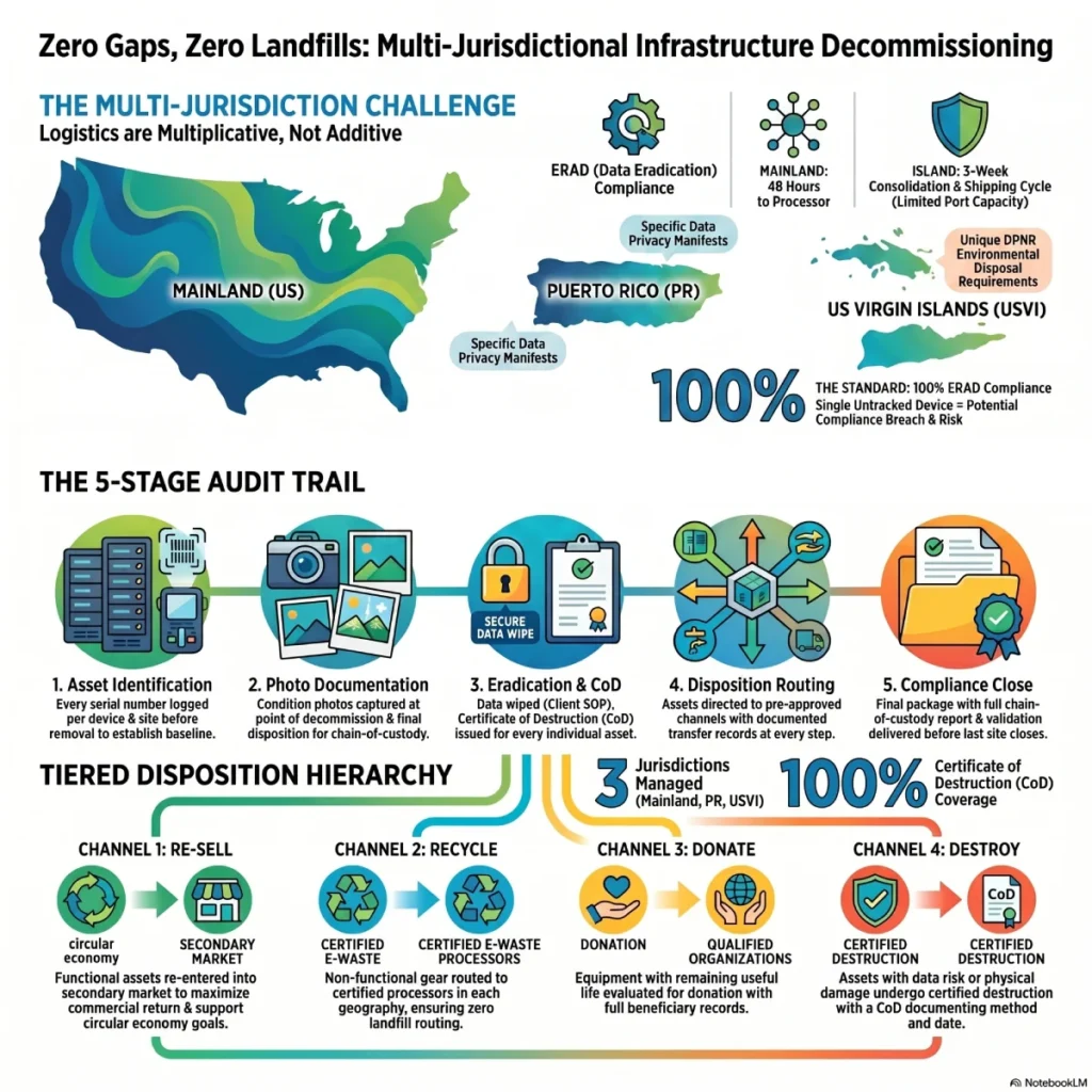 Multi-Jurisdictional Infrastructure Decommissioning Process